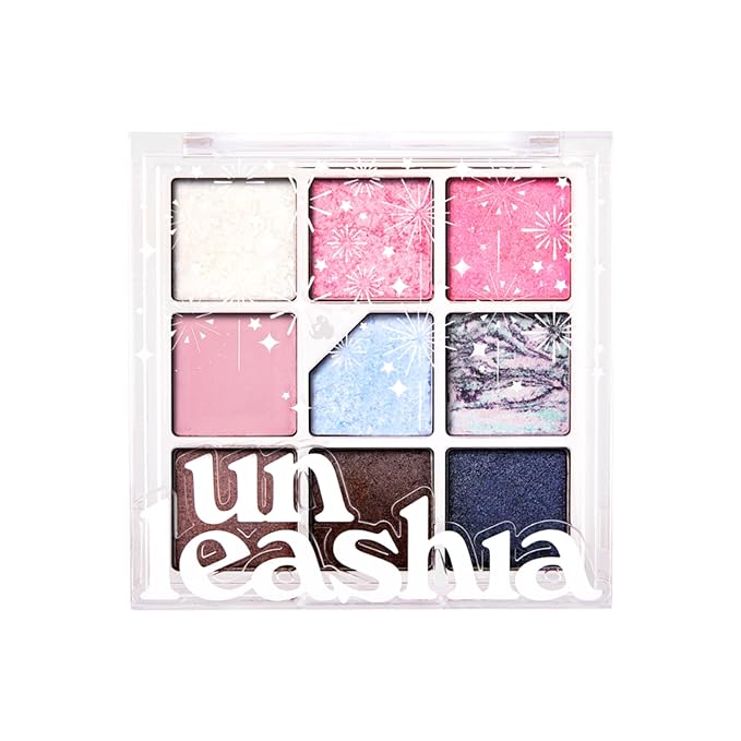 UNLEASHIA Glitterpedia Eye Shadow |Palette|Eye Makeup|Point Makeup Vegan|Cosmetics|Korean Cosmetics|Daily|matte|glitter|shimmer|pearl|daily|party|sparkling… (No.8 All of Dancing Swan)