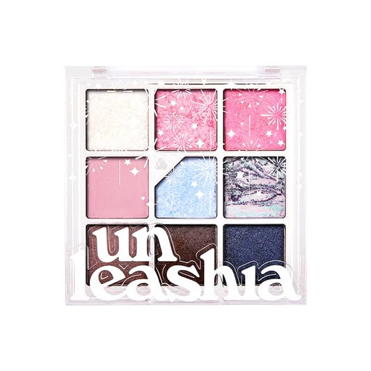 UNLEASHIA Glitterpedia Eye Shadow |Palette|Eye Makeup|Point Makeup Vegan|Cosmetics|Korean Cosmetics|Daily|matte|glitter|shimmer|pearl|daily|party|sparkling… (No.8 All of Dancing Swan)