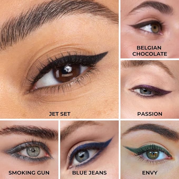 Honeybee Gardens Effortless Eyeliner Pencil, Belgian Chocolate Brown, Smooth Long-Wearing, Rich Pigment, Vegan & Gluten-Free