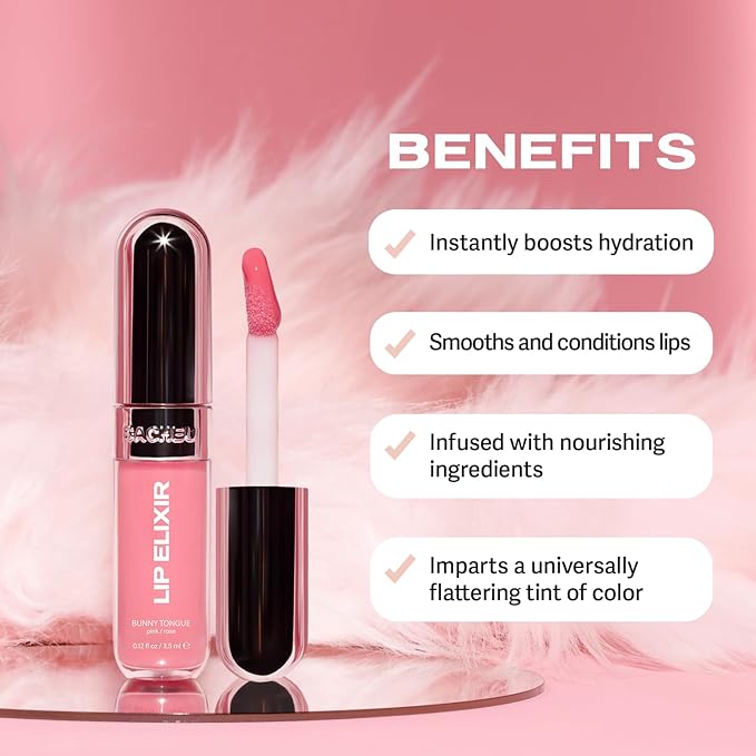 Sacheu Doll Face Bundle — High Pigment, Buildable, Long Lasting Luminous Glow in a Lightweight, Dewy Finish — Includes Lip Liner, Lip Elixir, & Cheek STAY-N