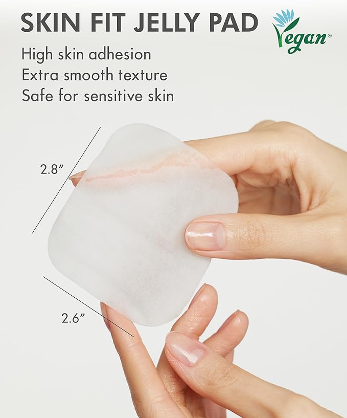 DERMAL Ice Cooling Soothing Toner Pad 120 Count Bulk, Korean Aloe Vera Hydrating Jelly Pad with Menthol Peppermint Xylitol, Centella CICA Calming After Sun Skin Prep with Tongs, Vegan