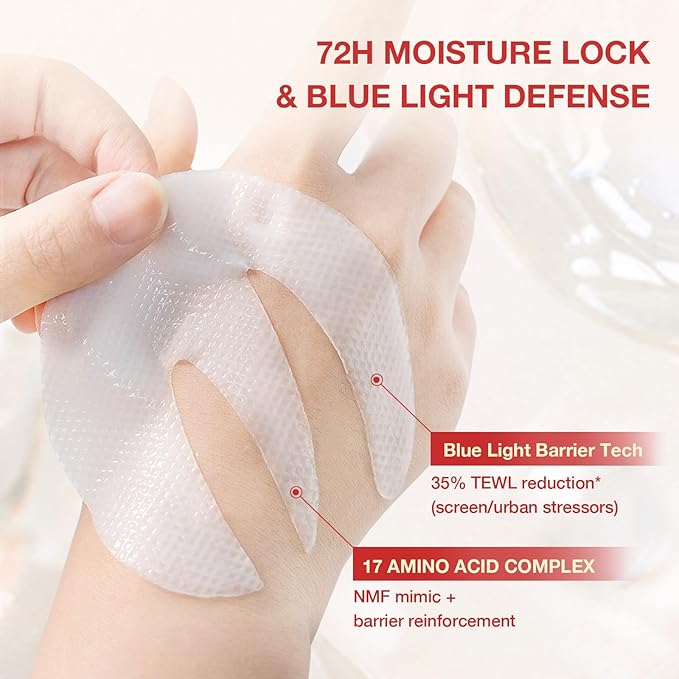 GONIM Under Eye Patches 360° Fit, Eye Mask with Collagen Peptide, Salmon DNA PDRN, Caffeine,Retinol & Niacinamide, Eye Patches for Puffy Eyes and Dark Circles, Travel Essentials 4 pairs