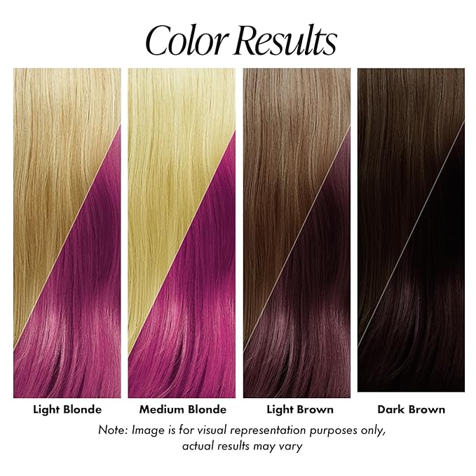Adore Semi Permanent Hair Color (083 Fiesta Fuchsia) (2 Pack) | Vegan & Cruelty-Free Purple Hair Dye | No Ammonia, No Peroxide, No Alcohol | 4 Fl Oz