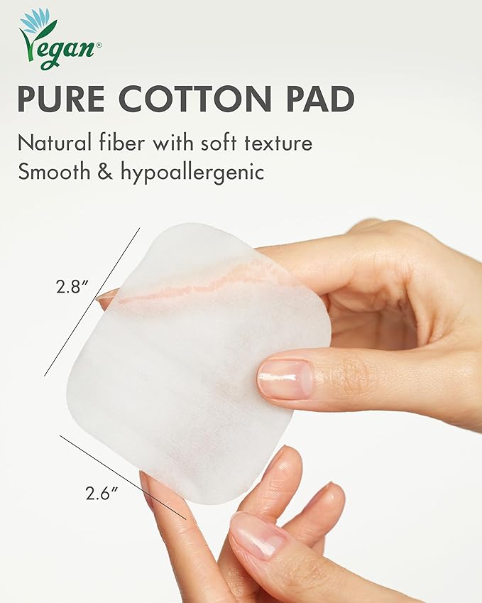 DERMAL Vitamin C Toner Pads 120 Count – Niacinamide Sea Buckthorn Vitamin 11 Complex for Dark Spots & Dull Skin – Vegan Pure Cotton Pads with Tweezers (Korean Skincare)