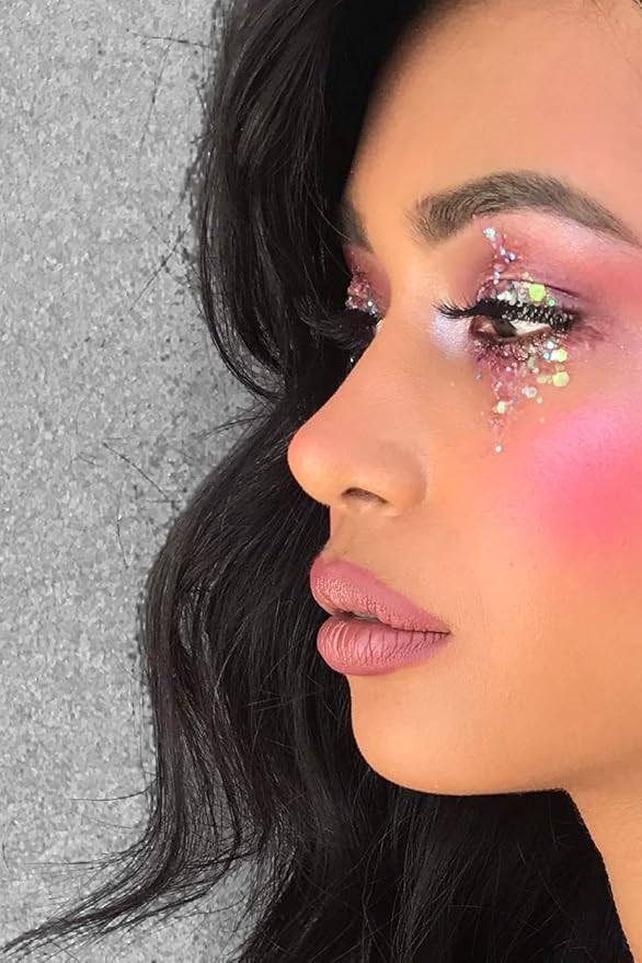 Iridescent Face & Body Glitter - Chunky Glitter - Uses Include: Holidays, Cheerleading, Festival, Rave, Hair, Makeup, Face, Body, Nails, Resin, Arts & Crafts, Resin, Tumblers, Bath Bombs