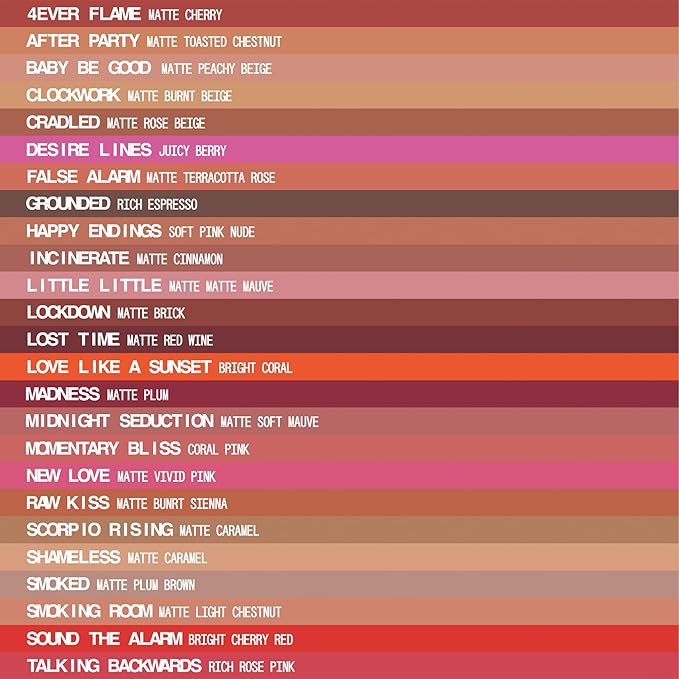 about-face Matte Fix Lip Pencil Lockdown – Long-Wear, Creamy Matte Lip Liner with Hyaluronic Acid & Vitamins C & E – Vegan, Cruelty-Free, Clean Beauty – 0.042 oz (Brick)