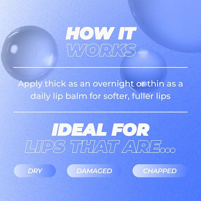 Vitamasques Lip Butter Balm Strawberry Pack of 2, Korean Lip Balm - Peptide Lip Treatment - Lip Balm Hydrating - Light Tinted Lip balm - Made in Korea - 0.33 fl.oz