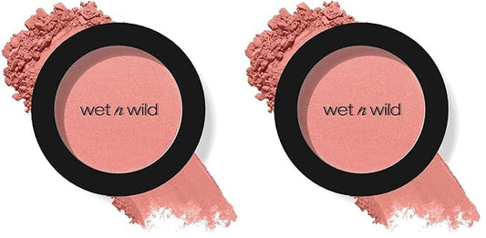 wet n wild Color Icon Blush, Effortless Glow & Seamless Blend infused with Luxuriously Smooth Jojoba Oil, Sheer Finish with a Matte Natural Glow, Cruelty-Free & Vegan - Nudist Society(Packaged)