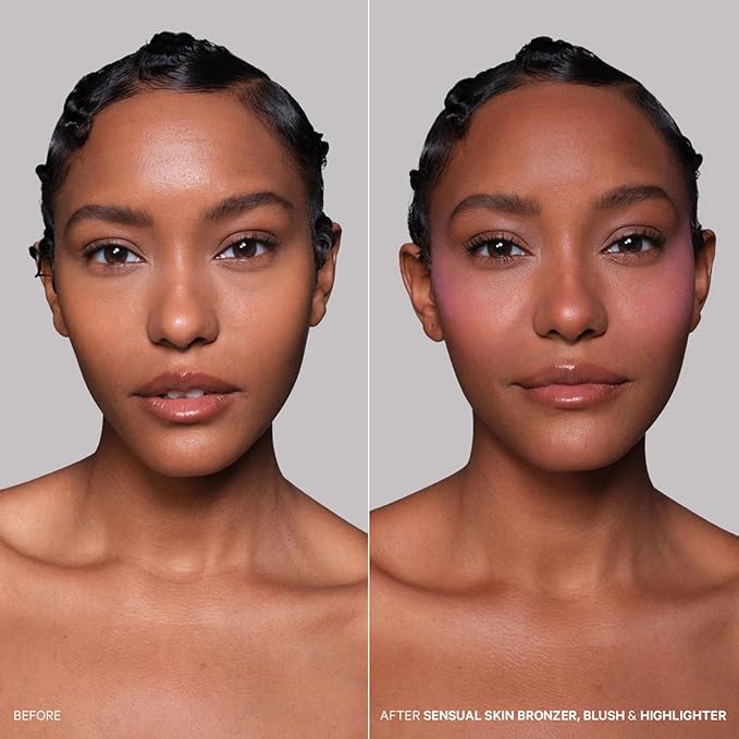 Kevyn Aucoin Sensual Skin Bronzer, Twilight - Deep (Rich terracotta warmth for deeper complexions): Get a sun-kissed glow. Cream-to-powder formula. Blur texture, pores & fine lines. Made in Italy.