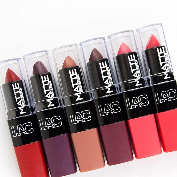 L.A. COLORS Matte Lipstick, Mysterious CML471 (Pack of 2)