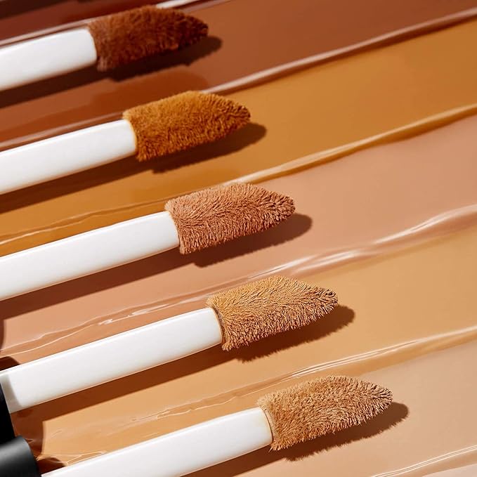 e.l.f. 16HR Camo Concealer, Full-Coverage, Highly-Pigmented Face Concealer With A Matte Finish, Crease-proof, Vegan & Cruelty-Free, Rich Ebony