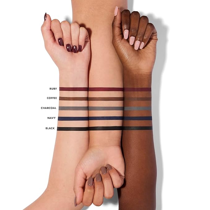 e.l.f. No Budge Retractable Eyeliner, Creamy, Ultra-Pigmented & Waterproof, Creates Bold & Defined Lines, Vegan & Cruelty-Free, Grey