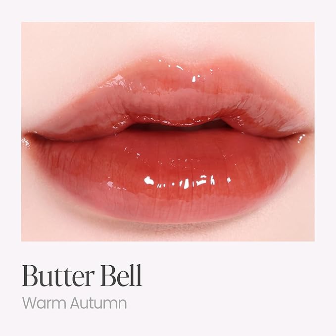 Espoir Couture Lip Tint Glaze #11 Butter Bell | Volumizing Lip Stain with Juicy Texture, Long-Lasting & Vibrant Colors, Moisturizing & Hydrating, Glossy Formula, Vegan, Korean Makeup, 0.14 oz
