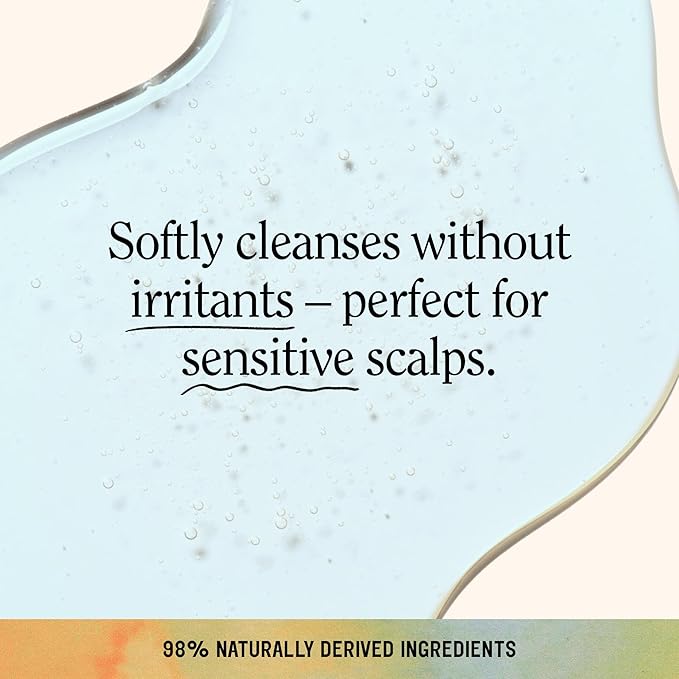 California Naturals Sensitive Scalp Shampoo & Conditioner Set, Soothing Gentle Hair Care for All Hair Types, Unscented & Fragrance Free, Vegan, Cruelty, Paraben & Sulfate Free, Color Safe, 16.5 oz