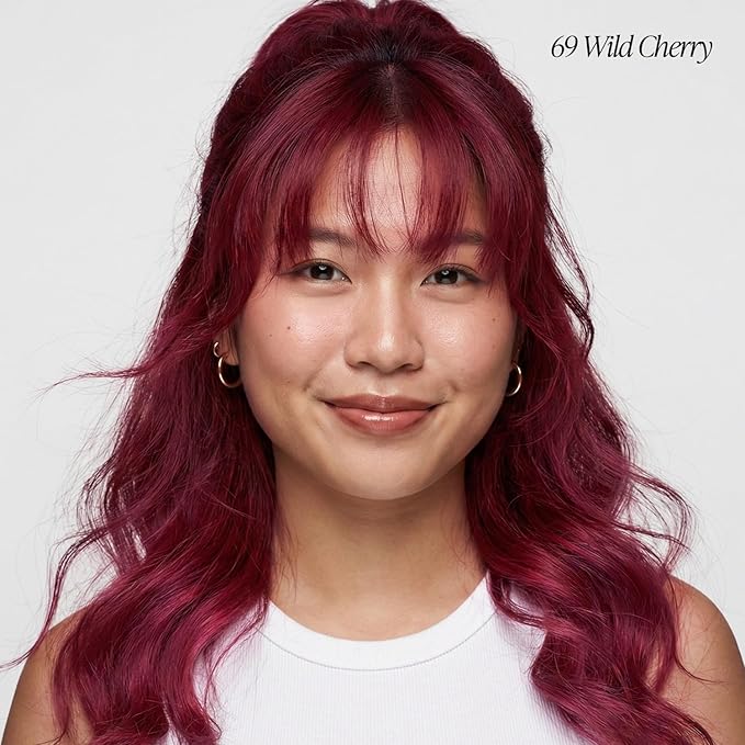 Adore Semi Permanent Hair Color (069 Wild Cherry) (2 Pack) | Vegan & Cruelty-Free Red Hair Dye | No Ammonia, No Peroxide, No Alcohol | 4 Fl Oz