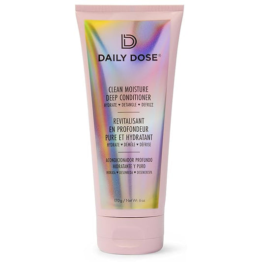 DAILY DOSE Award-Winning Deep Conditioner Hair Mask/Masque - Treatment for Dry, Damaged & Colored Treated Hair - Paraben Free, Phthalates Free, Vegan & Cruelty Free - for All Hair Types