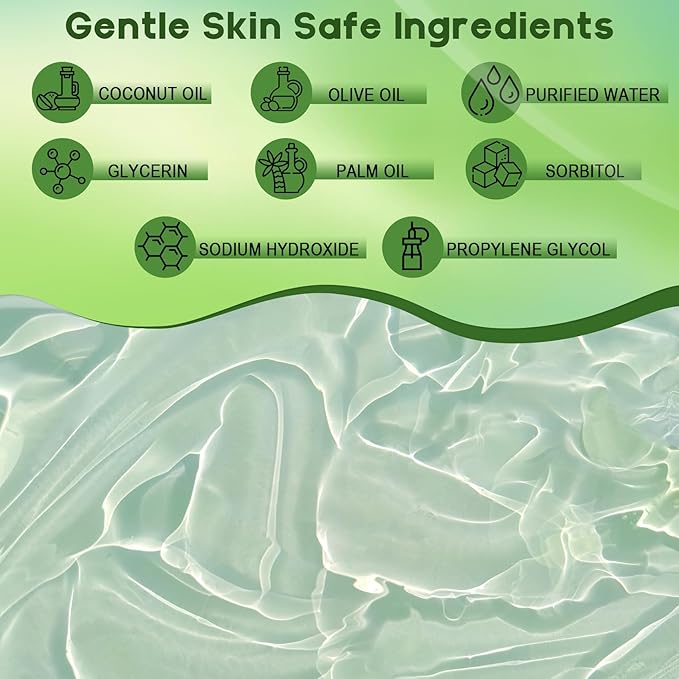 5lb Glycerin Soap Base - Scented Melt and Pour Soap Base for DIY Crafting, Easy to Cut, Vegan and Cruelty-Free, Moisturizing and Gentle on Skin, Perfect for Soap Making Supplies (Aloe Vera, 5 Pound)