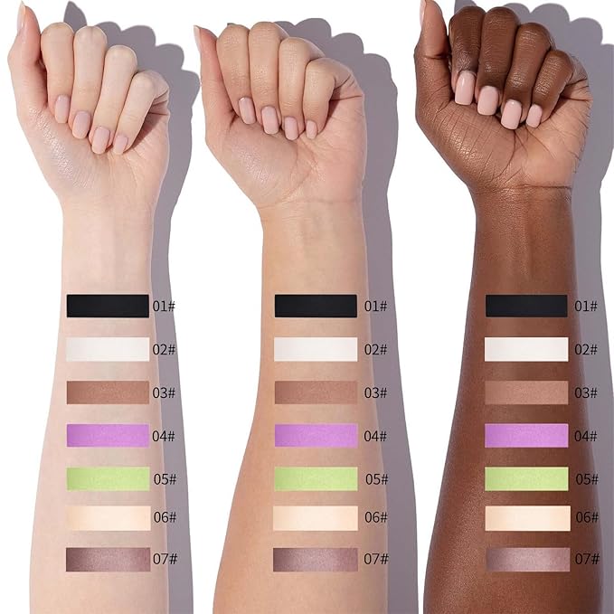 Erinde Mauve Taupe Plum Matte Eyeshadow Palette Makeup for Older Women, Plum Purple Neutral Single Eye Shadow Powder for Green Eyes, High Pigment Waterproof Eyeshadow Palette Sombra Para Ojos, 07
