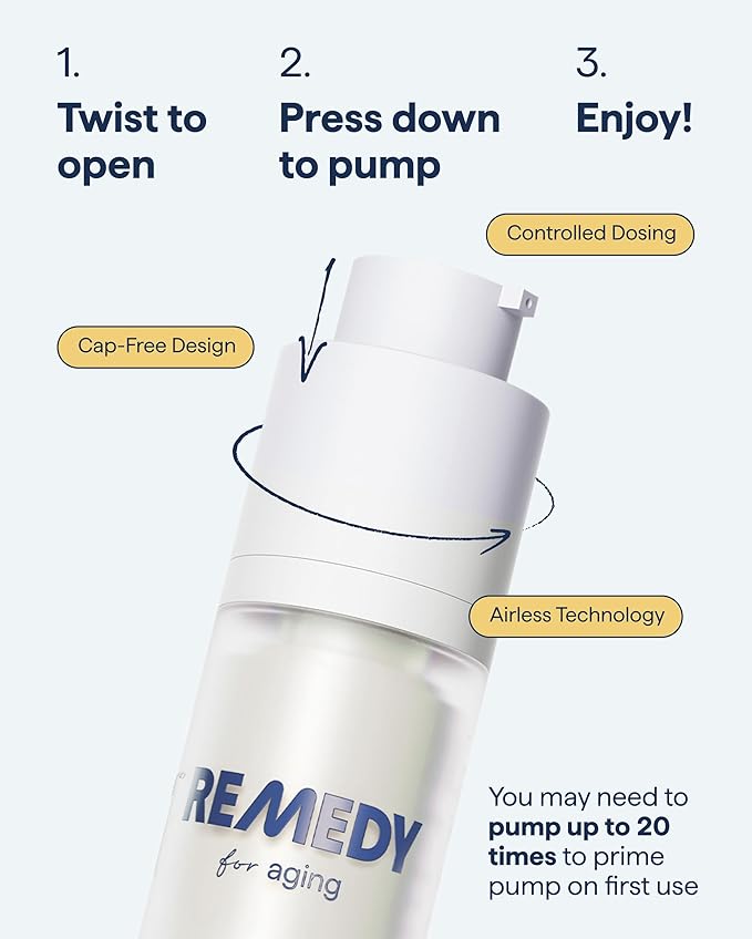 Remedy for Healthy Aging - Retinal, Resveratrol, Glycolic Acid, Argireline, Ferulic Acid, Matrixyl 3000 - Anti-Aging Treatment for Wrinkles, Uneven Texture & Tone - By Dermatologist Dr. Shah