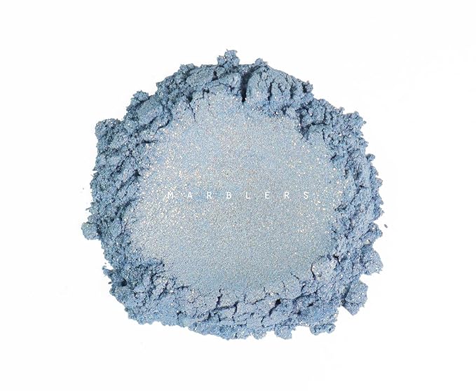 MARBLERS Glitter Mica Powder [Starry Night Blue] 0.14oz (4g) | Glitter Mica | Highly Pigmented | Non-Toxic, Vegan, Cruelty-Free | Eyeshadow, Body Butter, Nail Art & Polish | Party, Body, Face Makeup