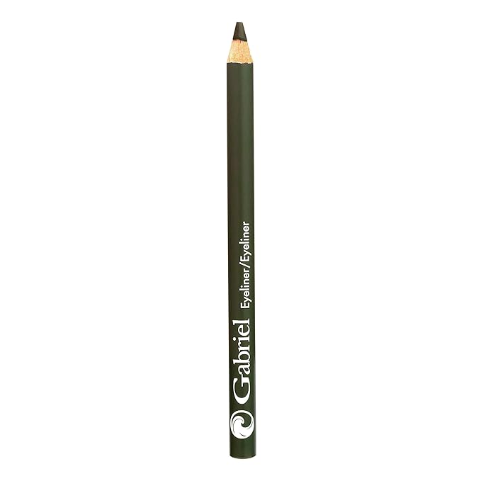 Gabriel Cosmetics Classic Eyeliner (Pine), Paraben Free, Vegan, Gluten-free, Cruelty- free, Non GMO, long lasting, Infused with Jojoba Seed Oil, Super Smooth, 0.04 oz.