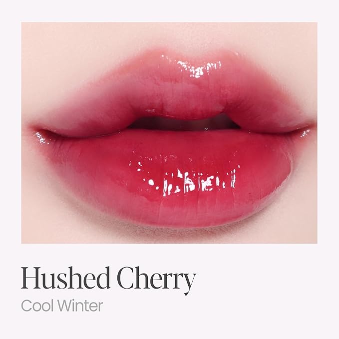 Espoir Couture Lip Tint Glaze #4 Hushed Cherry | Volumizing Lip Stain with Juicy Texture, Long-Lasting & Vibrant Colors, Moisturizing & Hydrating, Glossy Formula, Vegan, Korean Makeup, 0.14 oz