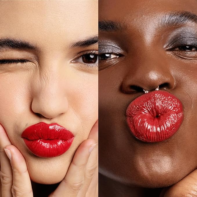 about-face Cherry Pick Lip Color Butter – High-Shine, Hydrating Lip Balm with Pomegranate Flower Extract & Cherry Butter – Vegan, Cruelty-Free, Clean Beauty – 0.06 oz (Red)