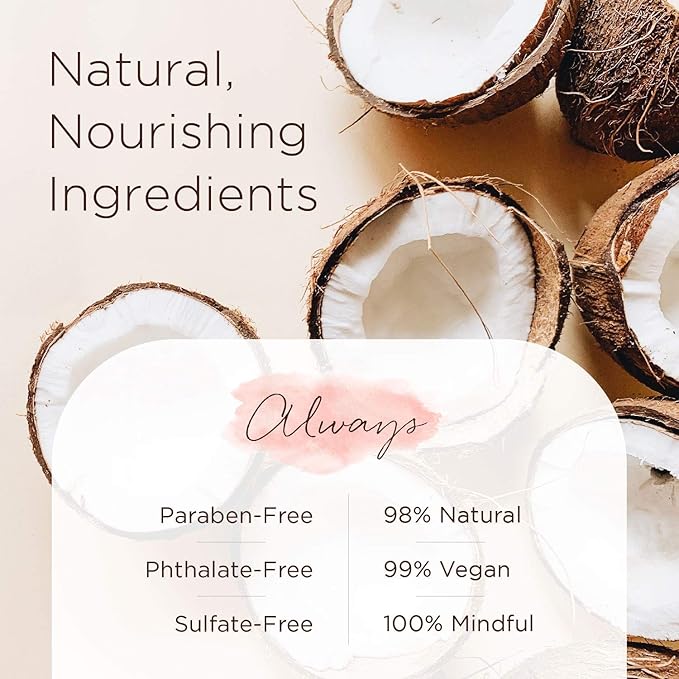 LaLicious Sugar Coconut Travel Set - Whipped Sugar Scrub, Shower Gel/Bubble Bath, Body Butter & Body Oil in a Luxe Velour Makeup Bag (4 Piece Kit)