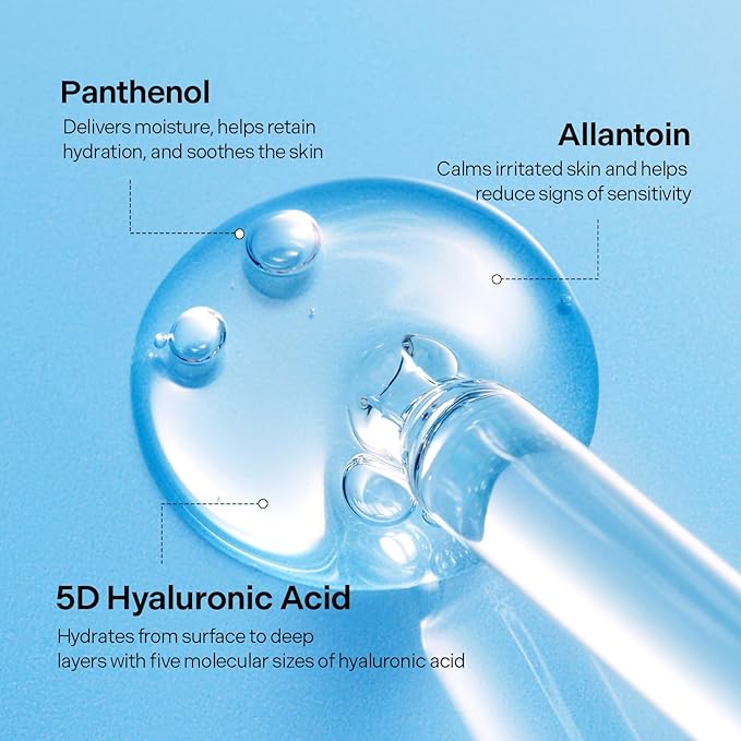 Torriden DIVE IN Hyaluronic Acid Serum 50ml(1.69 fl.oz.) * 2 (Pack of 2) | Deep Hydration to Get Glow Skin | Hyaluronic Acid, Panthenol, Allantoin | Korean Facial Serum