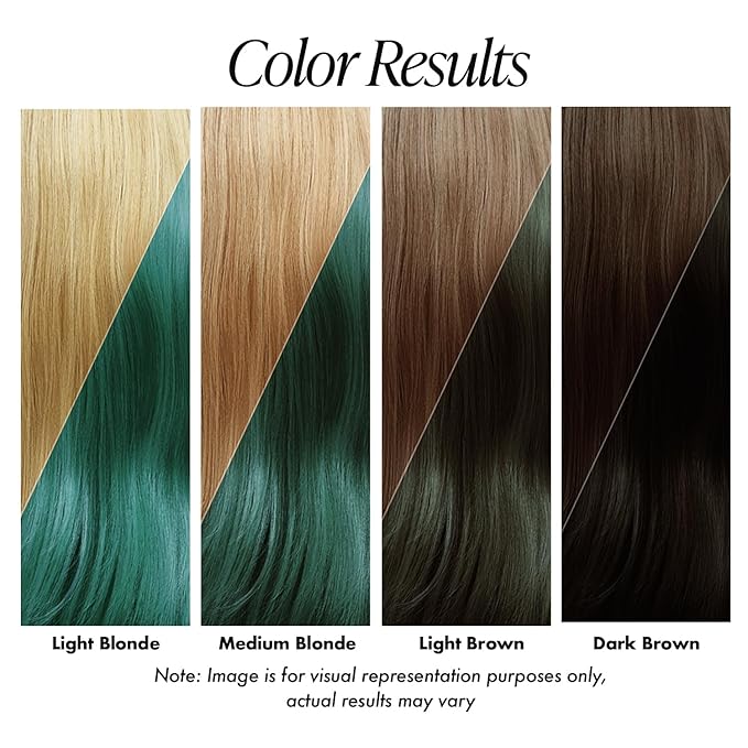 Adore Semi Permanent Hair Color (165 Clover) (2 Pack) | Vegan & Cruelty-Free Green Hair Dye | No Ammonia, No Peroxide, No Alcohol | 4 Fl Oz