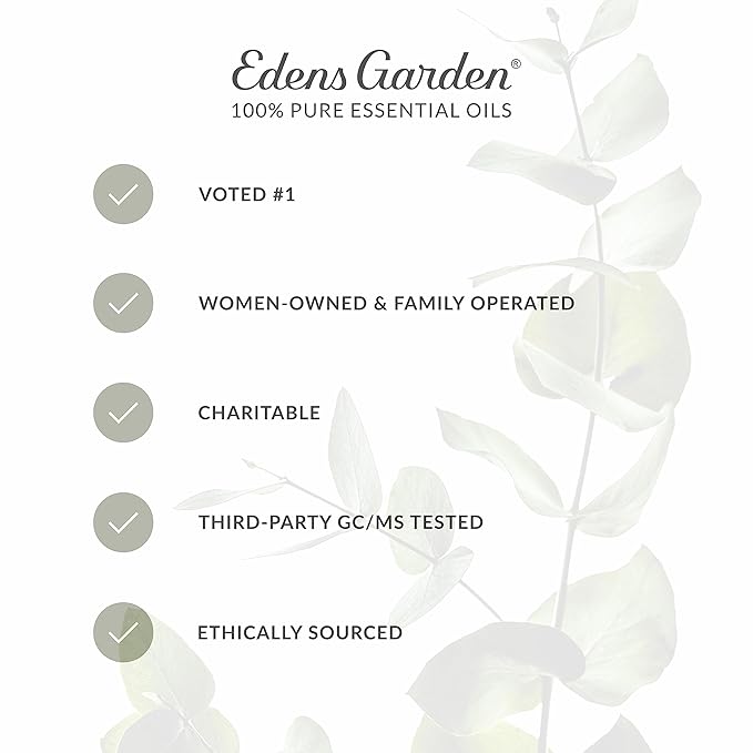 Edens Garden Rose Body Oil – Bath, Body & Massage Oil with Pure Essential Oils & Vitamin E, Moisturizing Floral Aromatherapy for Skincare, 4 fl oz (118 ml)