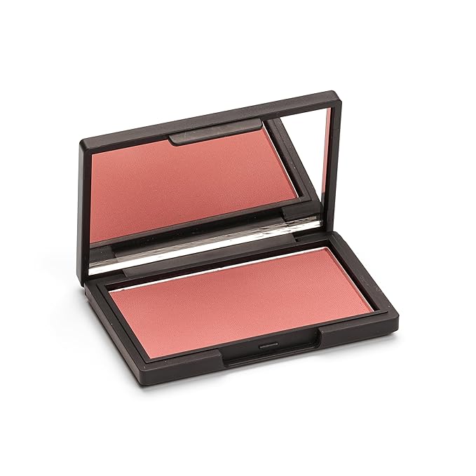 Phase Zero Makeup Powder Blusher | "Nomad" | 5g / 0.18 oz. | Full Coverage, Natural Blush | Soft, Buildable Pink, Coral, Peach & Golden Hues | Matte & Shimmering Shades Gives Cheeks a Radiant Glow