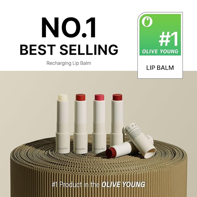 hersteller Nearby Recharging Lip Balm Vegan Butter Complex Intensive Moisturizing Treatment for Dry Lips and Cheek Natural Healthy (Rosy)