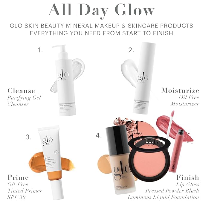 Glo Skin Beauty Blush (Spice Berry) - Pressed Powder Blush for Cheeks, High Pigment Mineral Face Makeup Creates a Natural, Healthy Glow