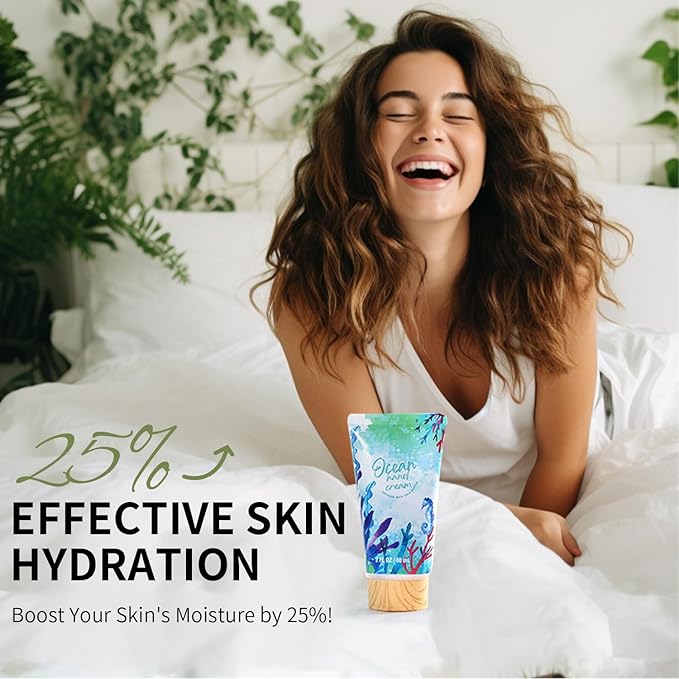 BODY & EARTH 12Pcs Ocean Scent Spa Gift Baskets for Women Luxurious Gifts for Women Valentines Day Gifts for Her Gift Sets for Women