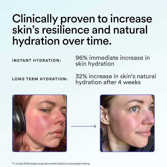Experiment Super Saturated Ultra Hydrating Barrier Serum - 30% Glycerin, Polyglutamic Acid + Prickly Pear for Intensive Moisture, Plump + Dewy Skin, 1.35 FL OZ - Hydrating Serum for All Skin Types
