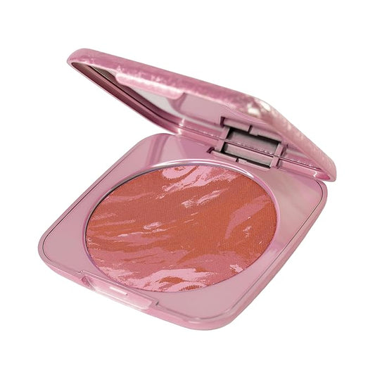 Whats Up Beauty - Cheeque Terre Blush - Shade 40 Gentle Genova Clean Cruelty Free Vegan Natural Made in Italy Niacinamide Hyaluronic Acid Actives Cheek Makeup