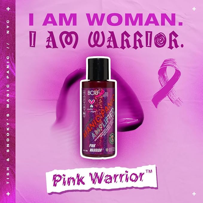 MANIC PANIC Pink Warrior Hair Dye Amplified Color