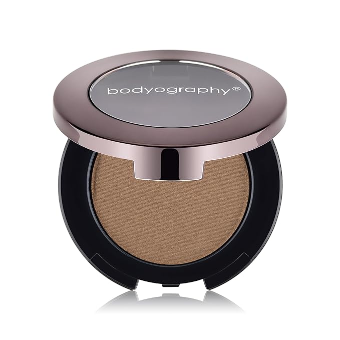 Bodyography Expressions Eye Shadow – Posh (Golden Brown (Satin)) | Multi-Functional, Long-Wearing Powder for Eyes, Cheeks & Brows | Buildable, Silky Finish | Vegan, Talc-Free