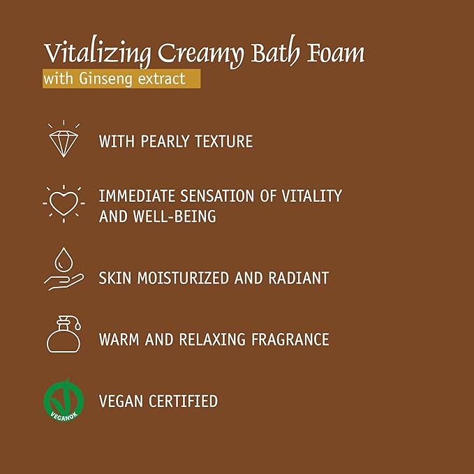 Prija Hair and Body Gift Pack (Includes Vitalizing Creamy Bath Foam with Ginseng and Fortifying Shampoo with Eruca Sativa) - Vegan Friendly - Dermatologically Tested - Made with 100% Recycled Bottle