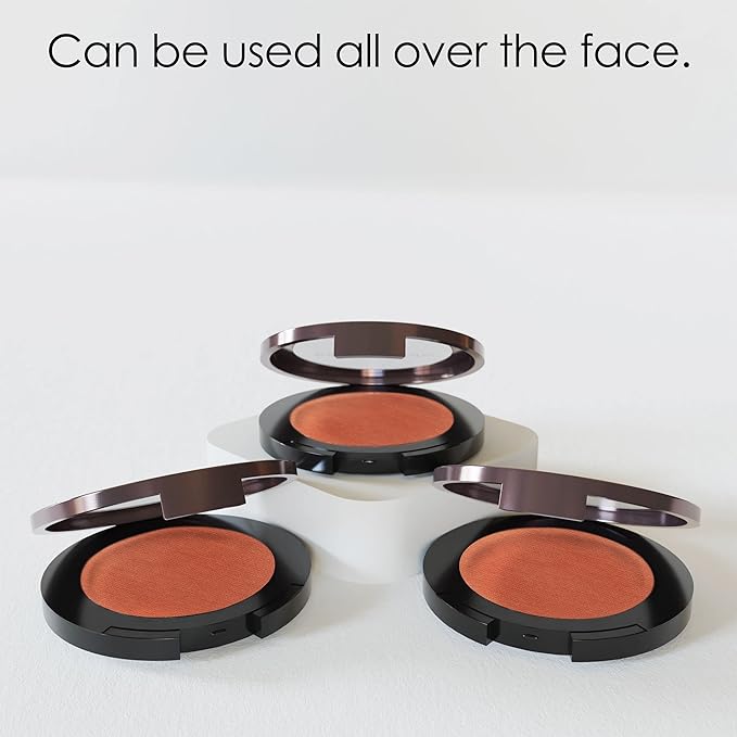 Bodyography Cream Blush for Cheeks, Navajo Gold -Golden Bronze| Lightweight, Buildable Mineral-Based Formula | Natural Flush with Crème-to-Powder Texture | Long-Wearing, Easy Blend for Radiant Skin