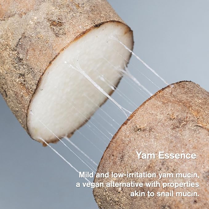 Urbanand Vegan S.Nailed it yam Essence, Vegan Korean Facial Serum with Vegan Snail Mucin, for Sensitive and Delicate Skin (50ml / 1.69 fl. oz.), Korean Skin Care