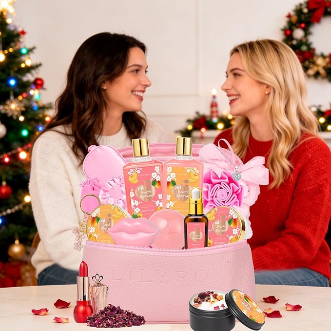 Mothers Day Gifts for Women -20Piece Luxury Bath and Body Gift Bath Gift Set for Women, Spa Gift Sets | Valentines Day, Christmas, Birthday, Anniversary, Holiday Gift for Her, Gifts for Mom