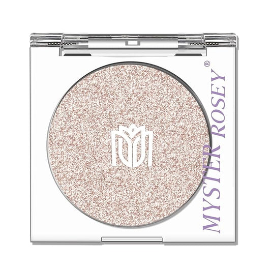 Sparkle Eye Shadow Palette Makeup for Older Women, Glitter Shimmer and Metallic Single Eyeshadow Makeup, High Pigment Mini Monochrome Eyeshadow Vegan, Cruelty-Free