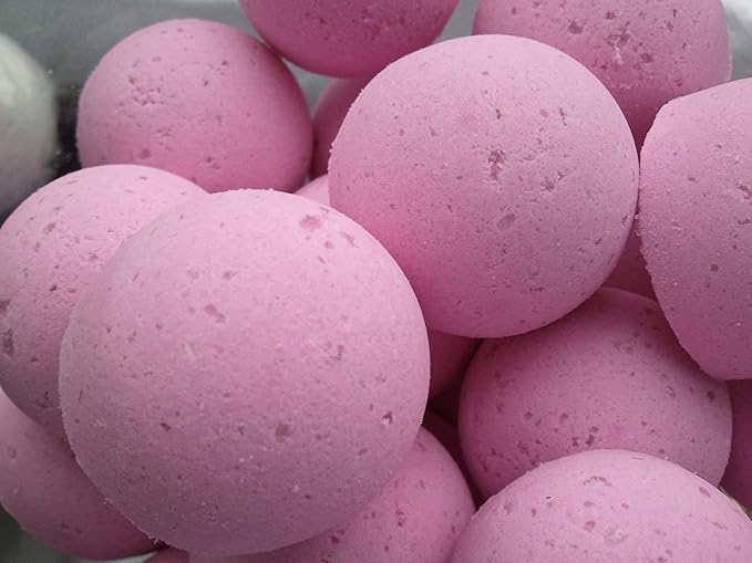 Spa Pure Forbidden Bath Bombs: 14 FORBIDDEN FRUIT scented Bath Bomb Fizzies with Shea, Mango & Cocoa Butter, Ultra Moisturizing, Great for Dry Skin, Handmade in the USA