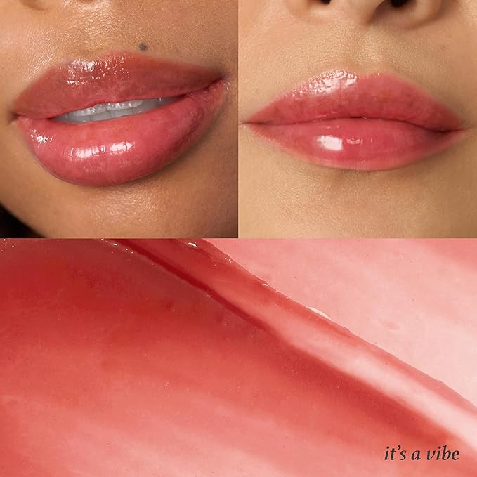 Julep 24/7 Lip Treatment – Hydrating & Glossy Lip Balm and Lip Sleeping Mask with Shea Butter – Moisturize, Protect & Soothe – Vegan & Cruelty-Free - It's a Vibe (Sheer Red)