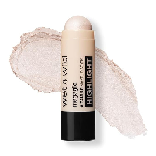 wet n wild MegaGlo Makeup Stick, Buildable Color, Versatile Use, Cruelty-Free & Vegan - Moonlike