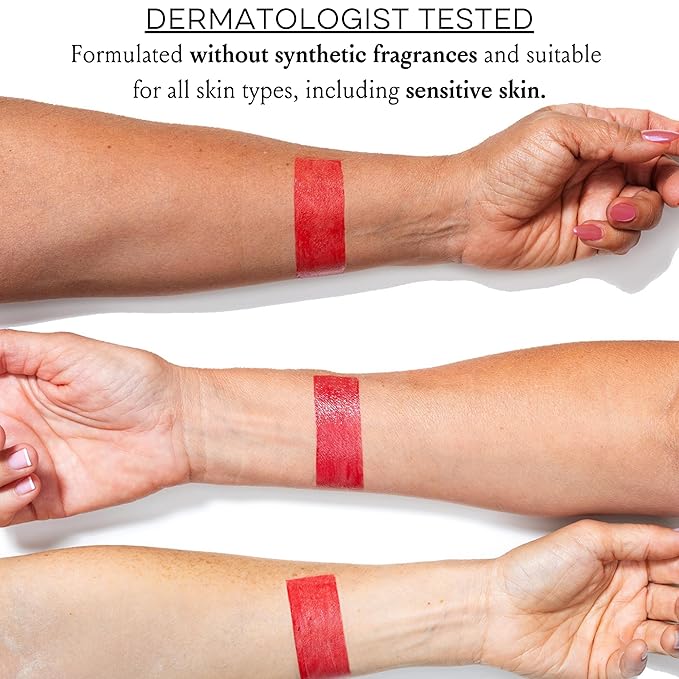 Boomstick Parisian Red - 3-in-1 Cream Blush Stick for Eyes, Lips & Cheek, Long-Wearing Blendable & Building Color Vegan Lipstick Pen for All Skin By Cindy Joseph