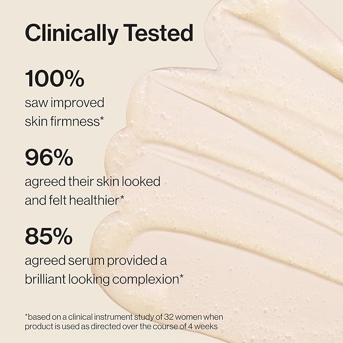 Honest Beauty Mini Vitamin C Radiance Serum, Improves Brightens Skin Tone and Complexion, Gentle for Sensitive Skin, Fragrance-Free, Vegan, Travel Size, .33 fl oz