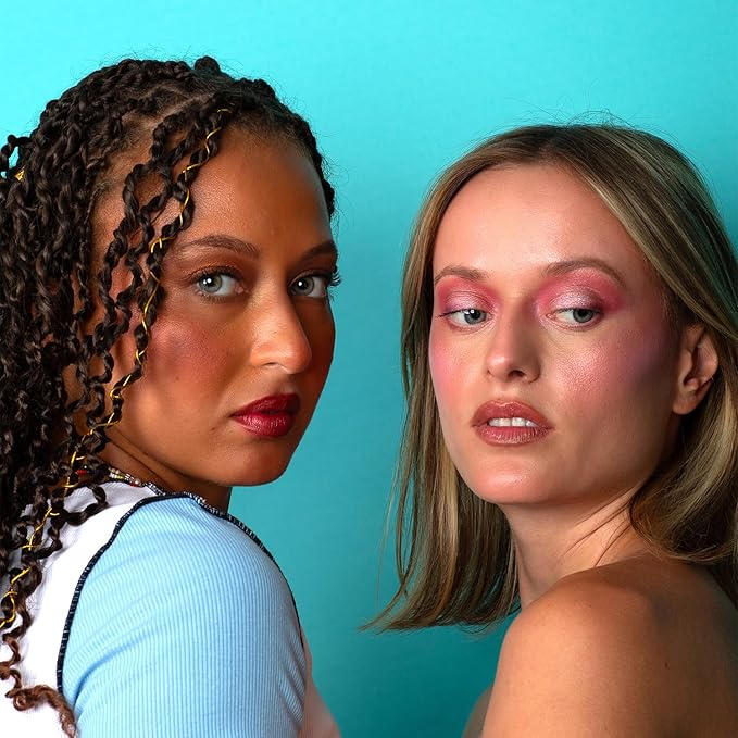 Cream Eyeshadow & Highlighter - Infused with Hyaluronic Acid + Calendula Flower - LightWeight Cream Makeup and Skincare - 99% Natural Ingredients - Vegan Make Up - 03 Bronze
